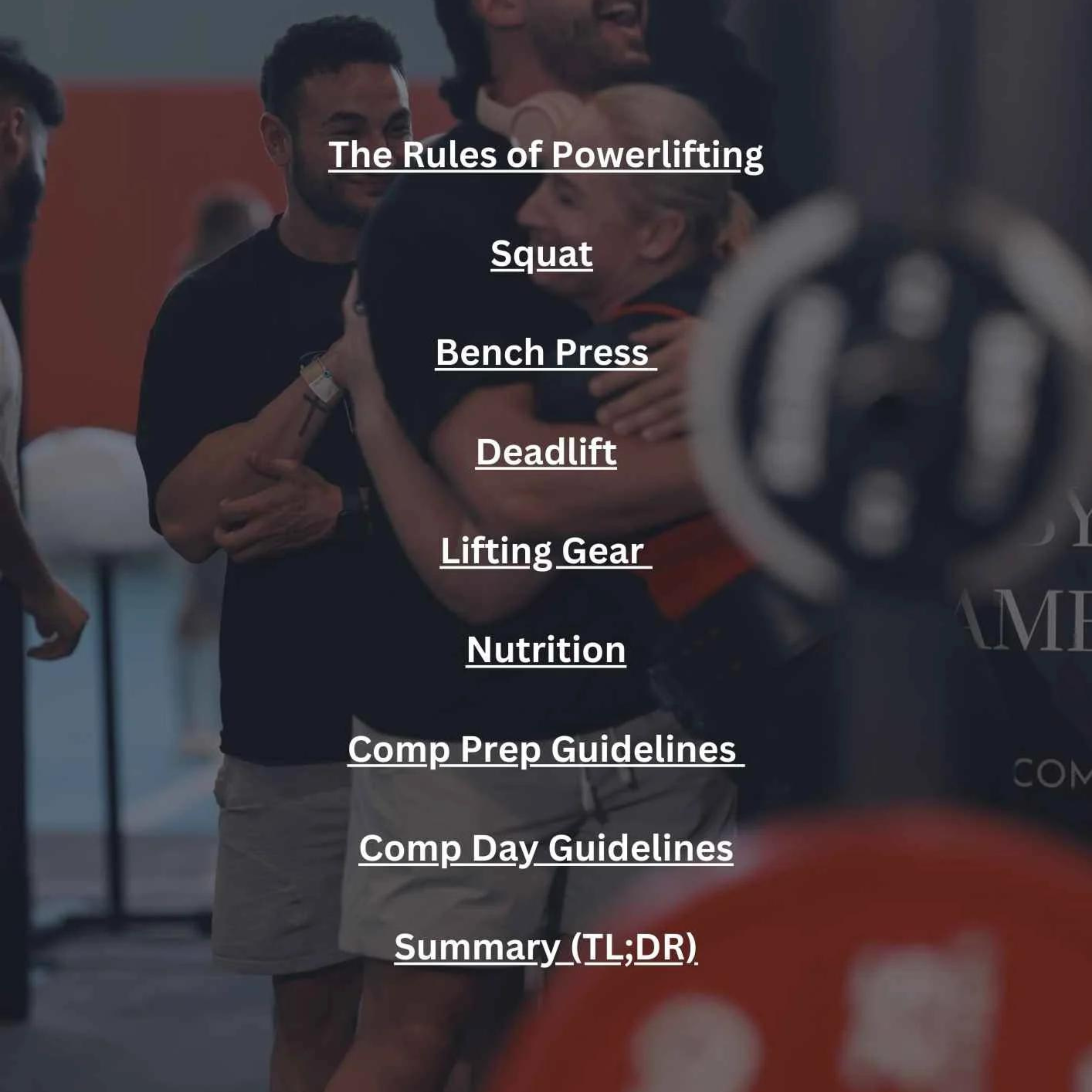 Free Powerlifting E-Book